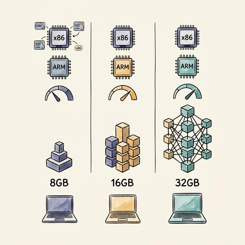 Hardware Selector and RAM Sizing Guide
