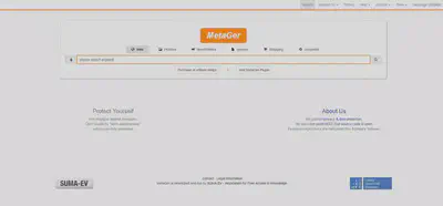 Screenshot for MetaGer - Search Engine
