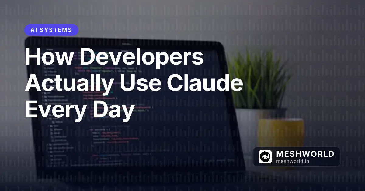 How Developers Actually Use Claude Every Day