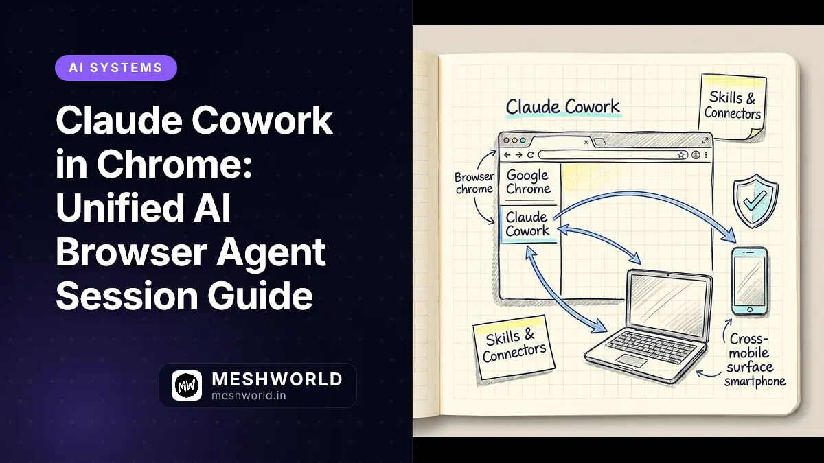Claude Cowork in Chrome: Unified AI Browser Agent Session Guide