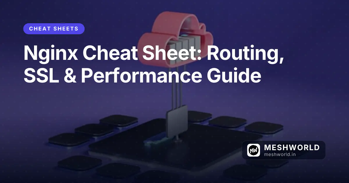 Nginx Cheat Sheet: Routing, SSL & Performance Guide