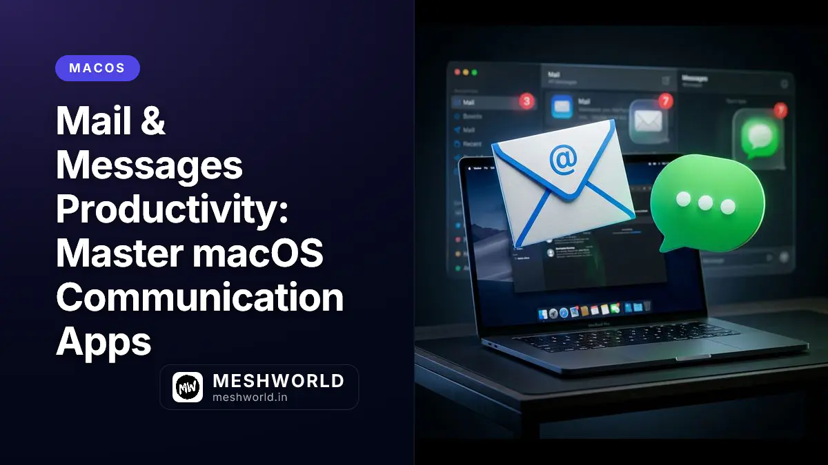 Mail & Messages Productivity: Master macOS Communication Apps