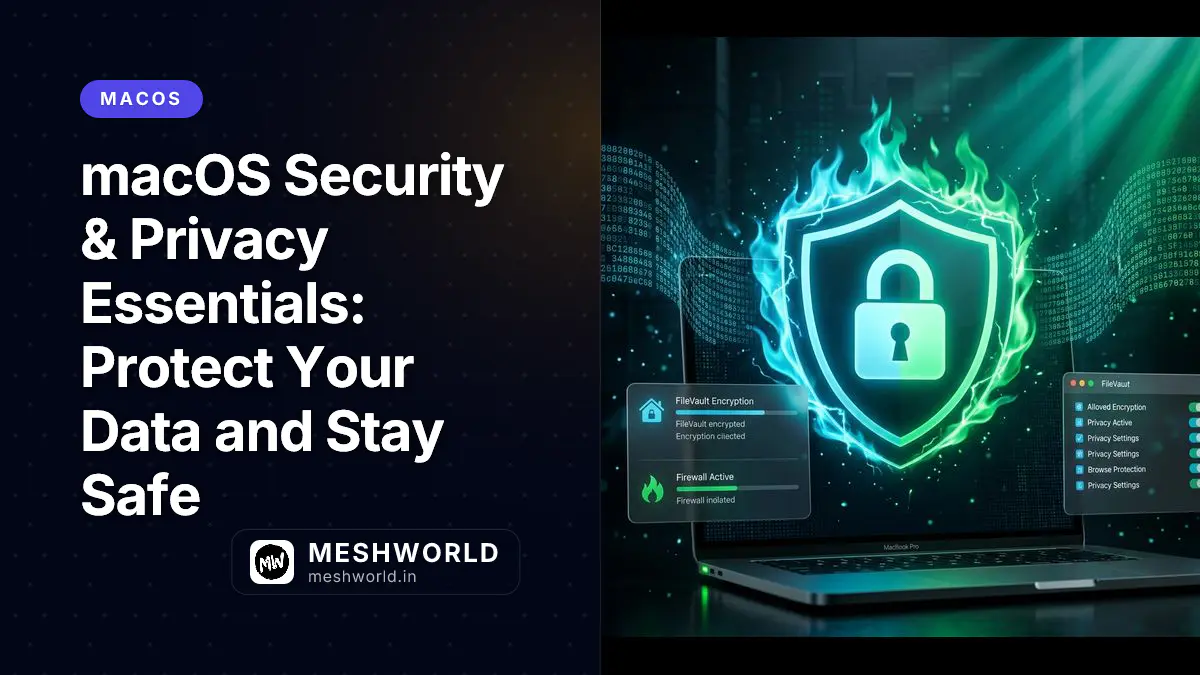 macOS Security & Privacy Essentials: Protect Your Data and Stay Safe