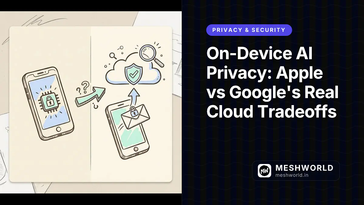 On-Device AI Privacy: Apple vs Google's Real Cloud Tradeoffs