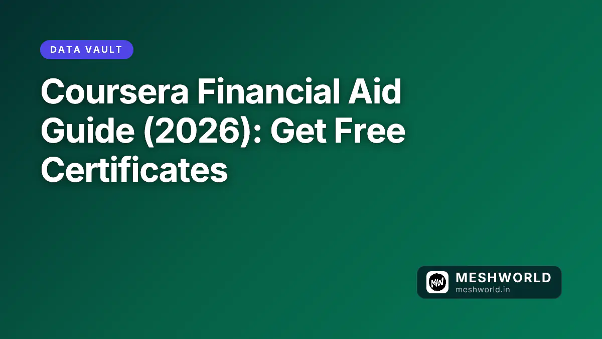 Coursera Financial Aid Guide (2026): Get Free Certificates